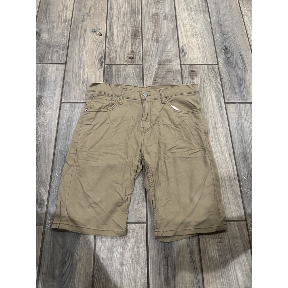 Levi's 508 Men's Khaki Tan Regular Fit Chino Shorts Size W30